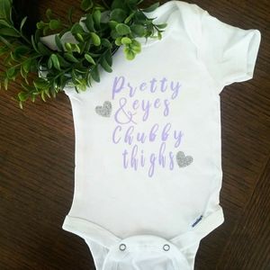 Baby girl onsie 0-3 months
